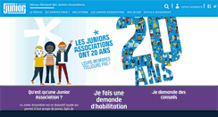 Desktop Screenshot of juniorassociation.org