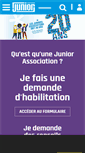 Mobile Screenshot of juniorassociation.org